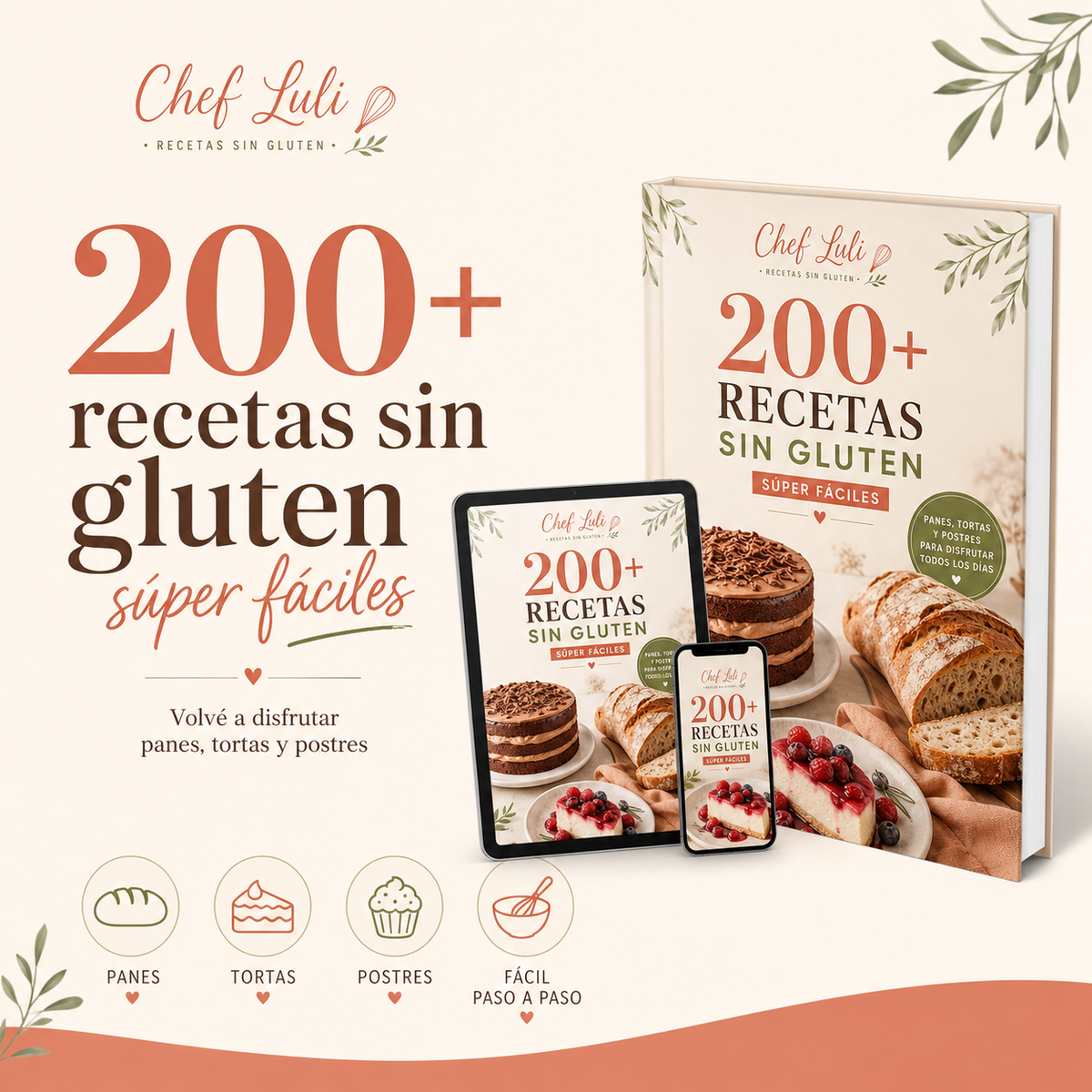 200+ Recetas Sin Gluten para Volver a Disfrutar la Comida