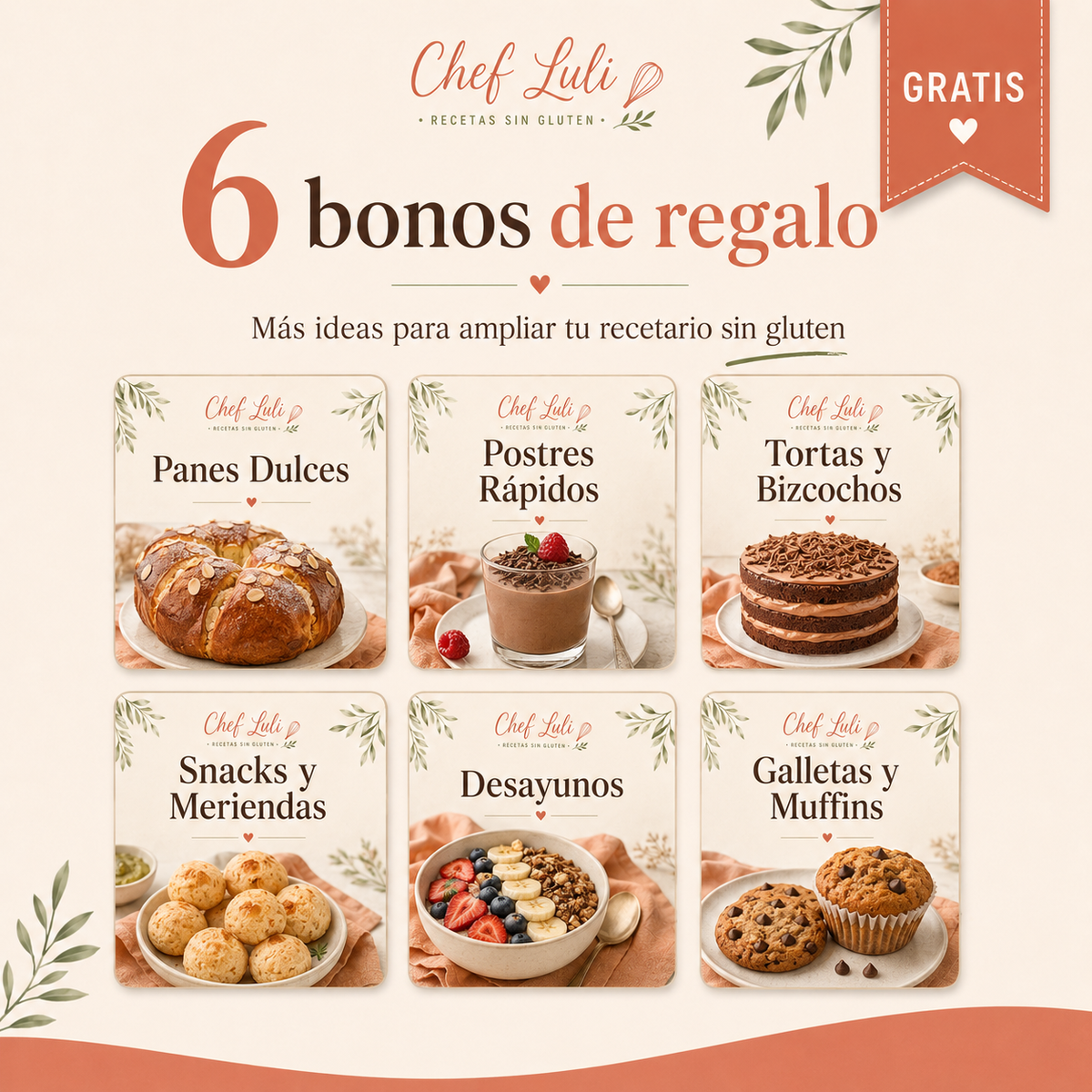 200+ Recetas Sin Gluten para Volver a Disfrutar la Comida